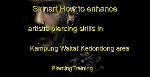 Skinart How to enhance artistic piercing skills in Kampung Wakaf Kedondong area | PiercingTraining | PiercingClasses | SkinartTraining-Malaysia