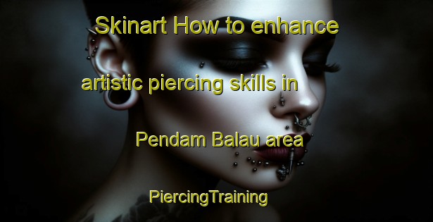 Skinart How to enhance artistic piercing skills in Pendam Balau area | PiercingTraining | PiercingClasses | SkinartTraining-Malaysia