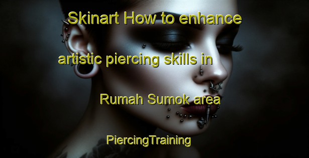 Skinart How to enhance artistic piercing skills in Rumah Sumok area | PiercingTraining | PiercingClasses | SkinartTraining-Malaysia