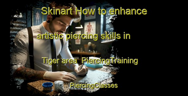 Skinart How to enhance artistic piercing skills in Tiger area | #PiercingTraining #PiercingClasses #SkinartTraining-Malaysia