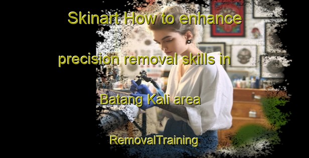 Skinart How to enhance precision removal skills in Batang Kali area | RemovalTraining | RemovalClasses | SkinartTraining-Malaysia