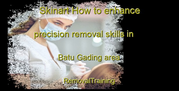 Skinart How to enhance precision removal skills in Batu Gading area | RemovalTraining | RemovalClasses | SkinartTraining-Malaysia