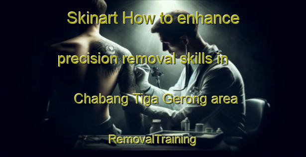 Skinart How to enhance precision removal skills in Chabang Tiga Gerong area | RemovalTraining | RemovalClasses | SkinartTraining-Malaysia