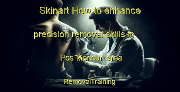Skinart How to enhance precision removal skills in Pos Mensun area | RemovalTraining | RemovalClasses | SkinartTraining-Malaysia