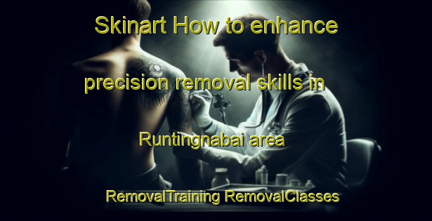 Skinart How to enhance precision removal skills in Runtingnabai area | #RemovalTraining #RemovalClasses #SkinartTraining-Malaysia