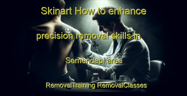 Skinart How to enhance precision removal skills in Semendapi area | #RemovalTraining #RemovalClasses #SkinartTraining-Malaysia