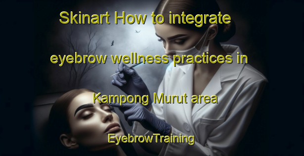 Skinart How to integrate eyebrow wellness practices in Kampong Murut area | EyebrowTraining | EyebrowClasses | SkinartTraining-Malaysia