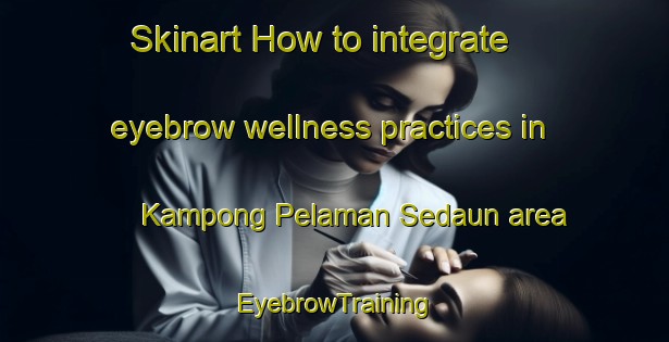 Skinart How to integrate eyebrow wellness practices in Kampong Pelaman Sedaun area | EyebrowTraining | EyebrowClasses | SkinartTraining-Malaysia