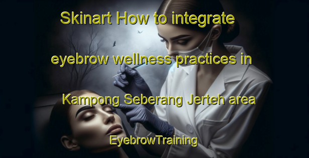 Skinart How to integrate eyebrow wellness practices in Kampong Seberang Jerteh area | EyebrowTraining | EyebrowClasses | SkinartTraining-Malaysia