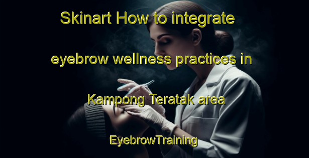 Skinart How to integrate eyebrow wellness practices in Kampong Teratak area | EyebrowTraining | EyebrowClasses | SkinartTraining-Malaysia