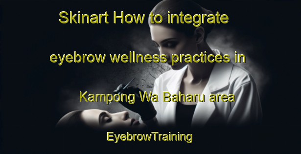 Skinart How to integrate eyebrow wellness practices in Kampong Wa Baharu area | EyebrowTraining | EyebrowClasses | SkinartTraining-Malaysia