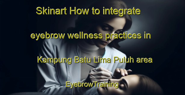 Skinart How to integrate eyebrow wellness practices in Kampung Batu Lima Puluh area | EyebrowTraining | EyebrowClasses | SkinartTraining-Malaysia
