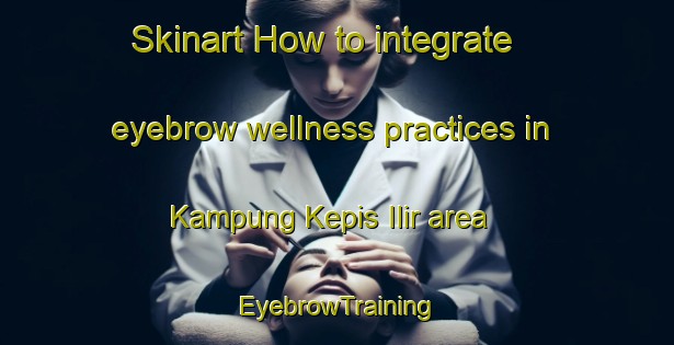 Skinart How to integrate eyebrow wellness practices in Kampung Kepis Ilir area | EyebrowTraining | EyebrowClasses | SkinartTraining-Malaysia