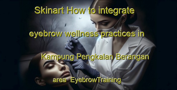 Skinart How to integrate eyebrow wellness practices in Kampung Pengkalan Berangan area | EyebrowTraining | EyebrowClasses | SkinartTraining-Malaysia