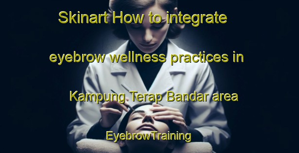 Skinart How to integrate eyebrow wellness practices in Kampung Terap Bandar area | EyebrowTraining | EyebrowClasses | SkinartTraining-Malaysia