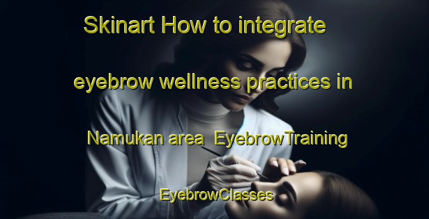 Skinart How to integrate eyebrow wellness practices in Namukan area | EyebrowTraining | EyebrowClasses | SkinartTraining-Malaysia