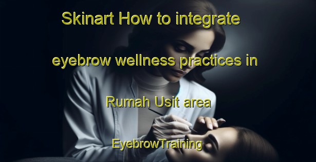 Skinart How to integrate eyebrow wellness practices in Rumah Usit area | EyebrowTraining | EyebrowClasses | SkinartTraining-Malaysia