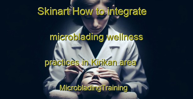 Skinart How to integrate microblading wellness practices in Kirikan area | MicrobladingTraining | MicrobladingClasses | SkinartTraining-Malaysia