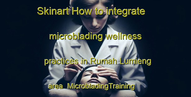 Skinart How to integrate microblading wellness practices in Rumah Lumieng area | MicrobladingTraining | MicrobladingClasses | SkinartTraining-Malaysia
