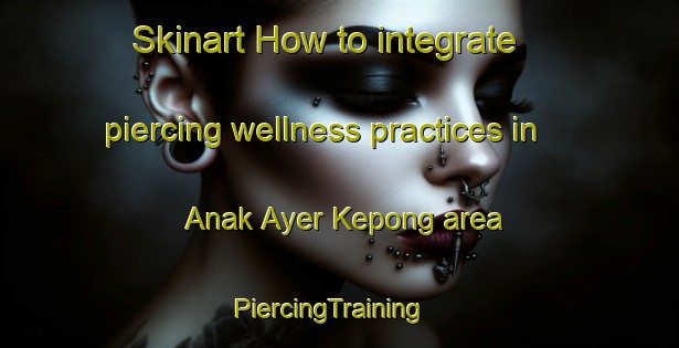 Skinart How to integrate piercing wellness practices in Anak Ayer Kepong area | PiercingTraining | PiercingClasses | SkinartTraining-Malaysia