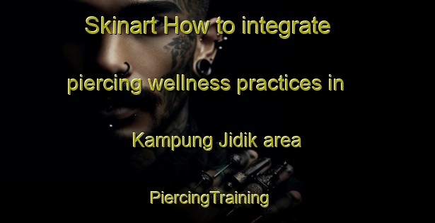 Skinart How to integrate piercing wellness practices in Kampung Jidik area | PiercingTraining | PiercingClasses | SkinartTraining-Malaysia