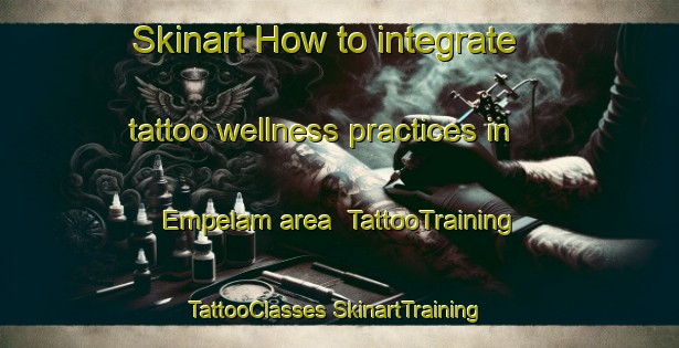 Skinart How to integrate tattoo wellness practices in Empelam area | #TattooTraining #TattooClasses #SkinartTraining-Malaysia