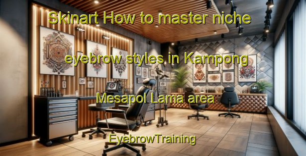 Skinart How to master niche eyebrow styles in Kampong Mesapol Lama area | EyebrowTraining | EyebrowClasses | SkinartTraining-Malaysia