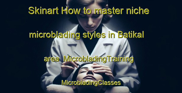 Skinart How to master niche microblading styles in Batikal area | #MicrobladingTraining #MicrobladingClasses #SkinartTraining-Malaysia