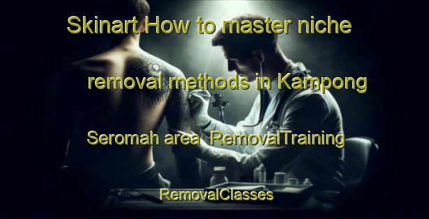 Skinart How to master niche removal methods in Kampong Seromah area | RemovalTraining | RemovalClasses | SkinartTraining-Malaysia
