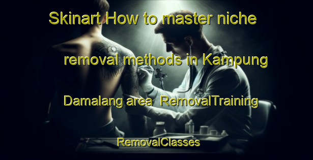 Skinart How to master niche removal methods in Kampung Damalang area | RemovalTraining | RemovalClasses | SkinartTraining-Malaysia