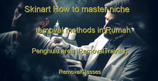 Skinart How to master niche removal methods in Rumah Penghulu area | RemovalTraining | RemovalClasses | SkinartTraining-Malaysia