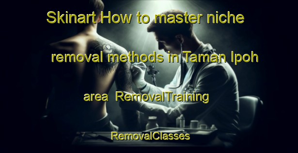 Skinart How to master niche removal methods in Taman Ipoh area | RemovalTraining | RemovalClasses | SkinartTraining-Malaysia