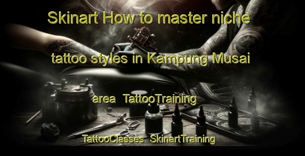 Skinart How to master niche tattoo styles in Kampung Musai area | TattooTraining | TattooClasses | SkinartTraining-Malaysia