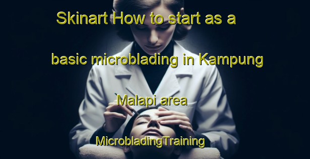 Skinart How to start as a basic microblading in Kampung Malapi area | MicrobladingTraining | MicrobladingClasses | SkinartTraining-Malaysia