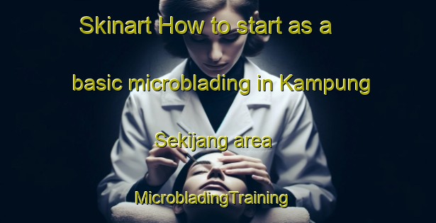 Skinart How to start as a basic microblading in Kampung Sekijang area | MicrobladingTraining | MicrobladingClasses | SkinartTraining-Malaysia