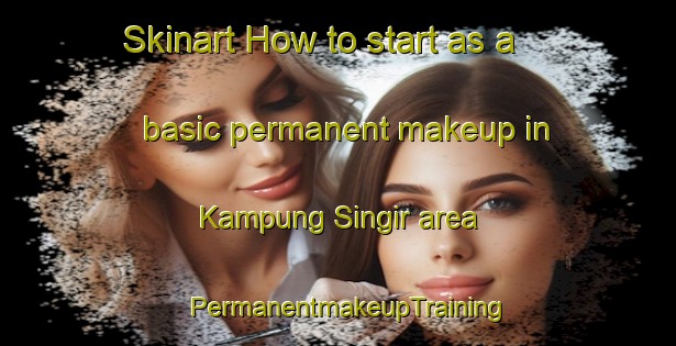 Skinart How to start as a basic permanent makeup in Kampung Singir area | PermanentmakeupTraining | PermanentmakeupClasses | SkinartTraining-Malaysia