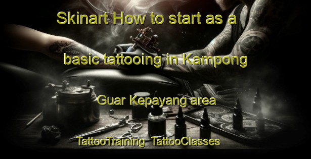 Skinart How to start as a basic tattooing in Kampong Guar Kepayang area | TattooTraining | TattooClasses | SkinartTraining-Malaysia