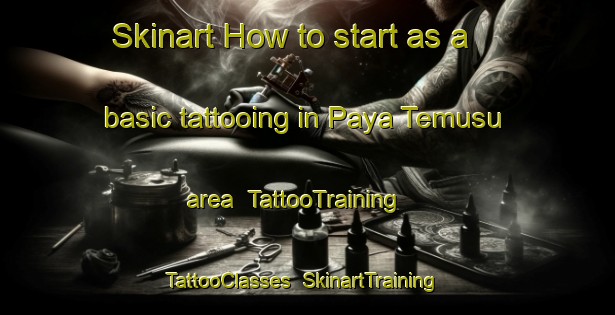 Skinart How to start as a basic tattooing in Paya Temusu area | TattooTraining | TattooClasses | SkinartTraining-Malaysia