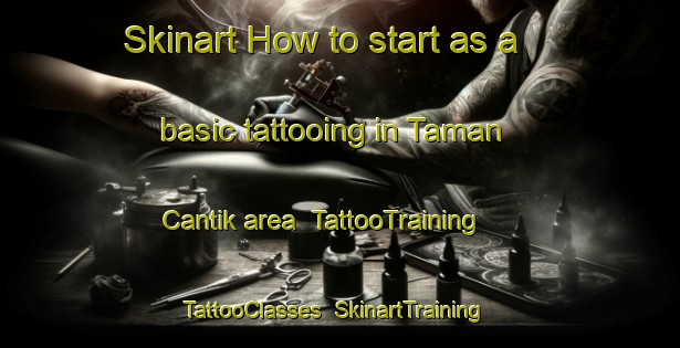Skinart How to start as a basic tattooing in Taman Cantik area | TattooTraining | TattooClasses | SkinartTraining-Malaysia
