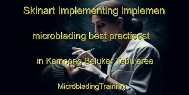 Skinart Implementing implemen microblading best practicest in Kampong Belukar Tebu area | MicrobladingTraining | MicrobladingClasses | SkinartTraining-Malaysia