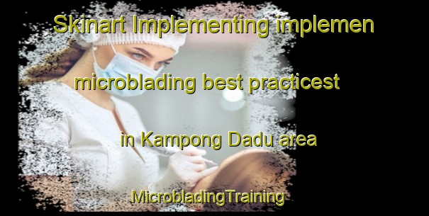 Skinart Implementing implemen microblading best practicest in Kampong Dadu area | MicrobladingTraining | MicrobladingClasses | SkinartTraining-Malaysia