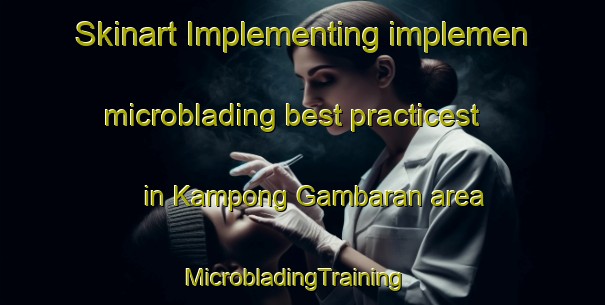 Skinart Implementing implemen microblading best practicest in Kampong Gambaran area | MicrobladingTraining | MicrobladingClasses | SkinartTraining-Malaysia