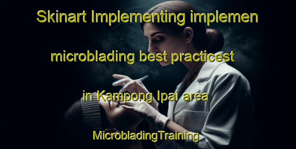 Skinart Implementing implemen microblading best practicest in Kampong Ipai area | #MicrobladingTraining #MicrobladingClasses #SkinartTraining-Malaysia