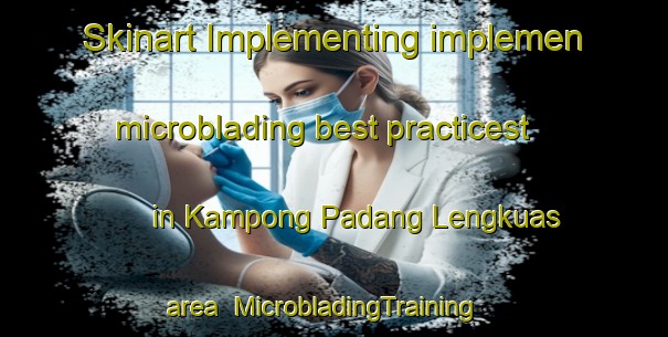 Skinart Implementing implemen microblading best practicest in Kampong Padang Lengkuas area | MicrobladingTraining | MicrobladingClasses | SkinartTraining-Malaysia