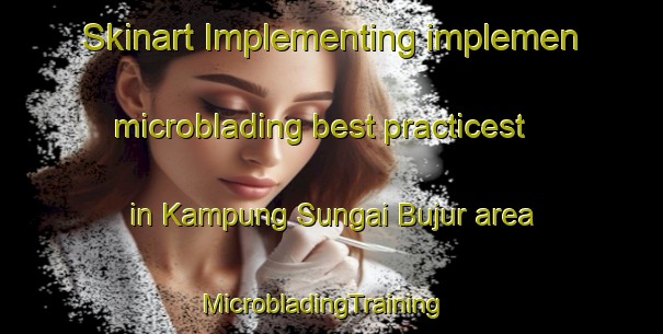 Skinart Implementing implemen microblading best practicest in Kampung Sungai Bujur area | MicrobladingTraining | MicrobladingClasses | SkinartTraining-Malaysia