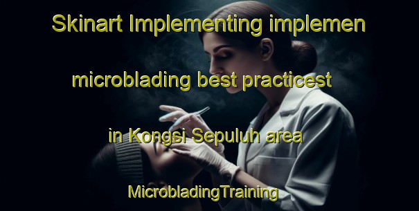 Skinart Implementing implemen microblading best practicest in Kongsi Sepuluh area | MicrobladingTraining | MicrobladingClasses | SkinartTraining-Malaysia