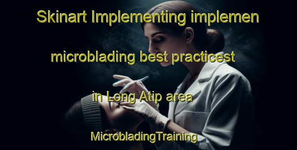 Skinart Implementing implemen microblading best practicest in Long Atip area | MicrobladingTraining | MicrobladingClasses | SkinartTraining-Malaysia