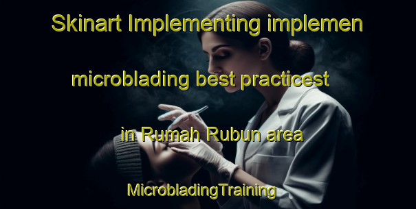 Skinart Implementing implemen microblading best practicest in Rumah Rubun area | MicrobladingTraining | MicrobladingClasses | SkinartTraining-Malaysia