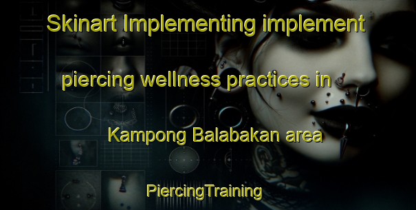 Skinart Implementing implement piercing wellness practices in Kampong Balabakan area | #PiercingTraining #PiercingClasses #SkinartTraining-Malaysia