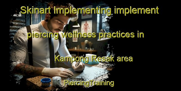 Skinart Implementing implement piercing wellness practices in Kampong Resak area | #PiercingTraining #PiercingClasses #SkinartTraining-Malaysia